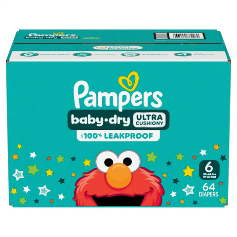 Pampers Baby Dry Diapers - (Select Size and Count)