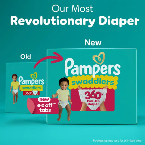 Pampers Swaddler 360 Disposable Baby Diapers