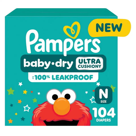 Pampers Baby Dry Diapers - (Select Size and Count)