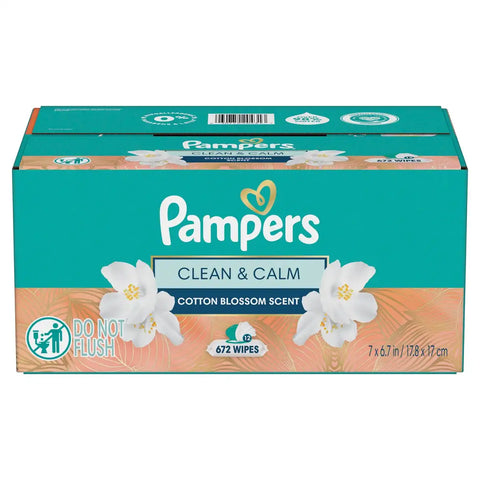 Pampers Clean & Calm Baby Wipes