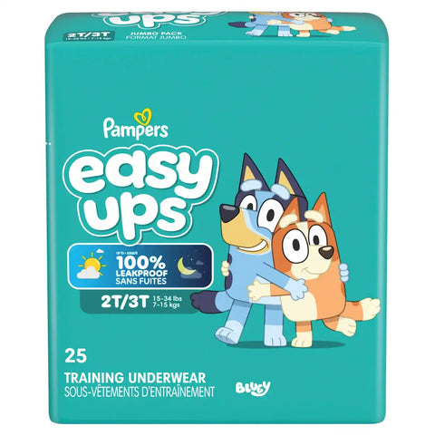 Pampers Easy Ups Bluey Training Underwear - (Select Size and Count)