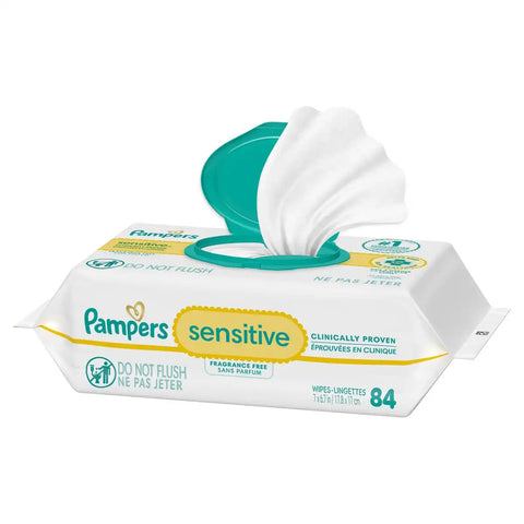 Pampers Sensitive Baby Wipes (Select Count)