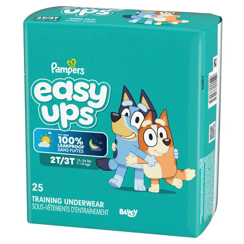 Pampers Easy Ups Bluey Training Underwear - (Select Size and Count)