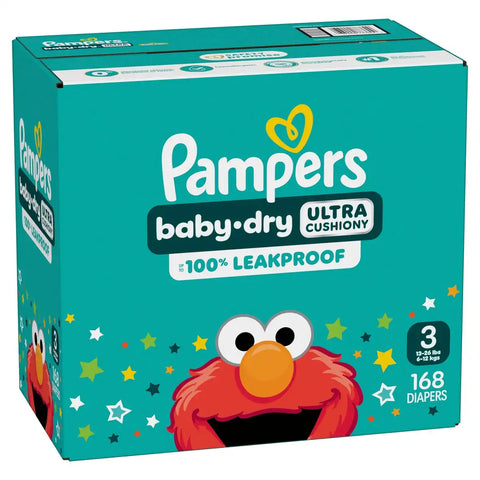 Pampers Baby Dry Diapers - (Select Size and Count)