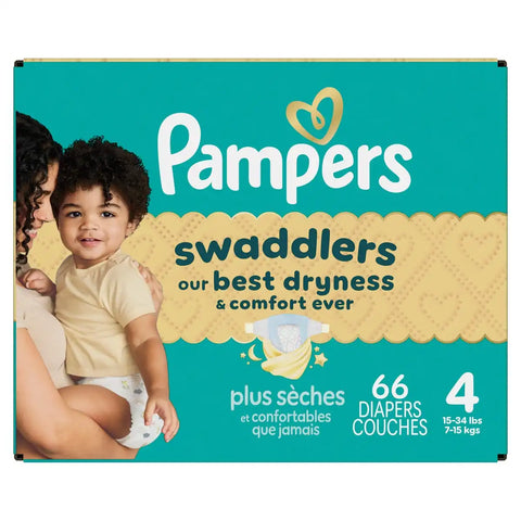 Pampers Swaddlers Sensitive Disposable Diapers - (Select Size and Count)