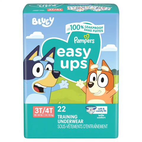 Pampers Easy Ups Bluey Training Underwear - (Select Size and Count)