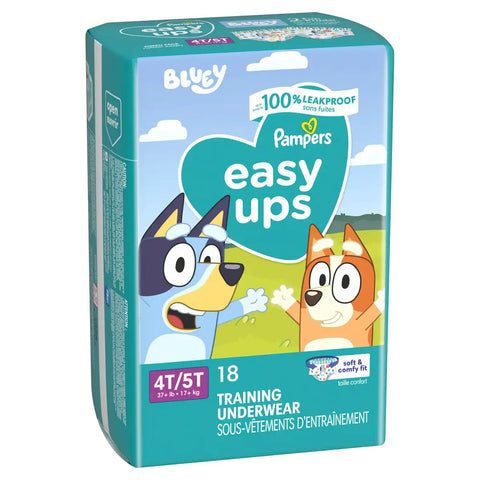 Pampers Easy Ups Bluey Training Underwear - (Select Size and Count)