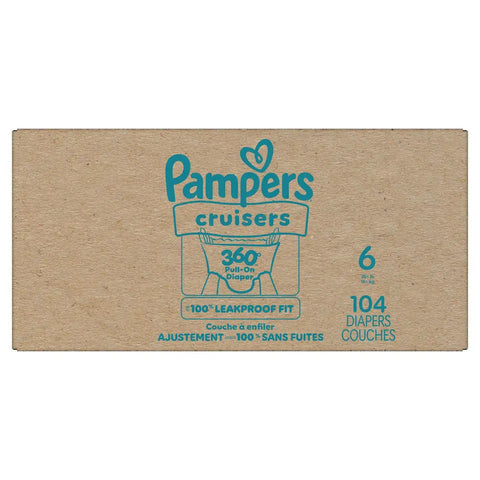 Pampers Cruisers 360 Diapers - (Select Size and Count)