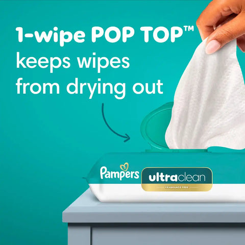 Pampers Ultra Clean Baby Wipes