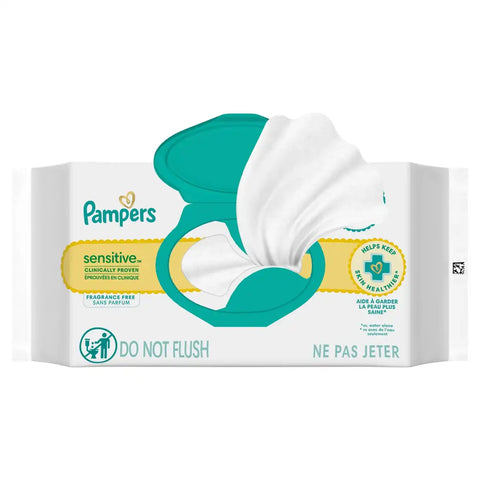 Pampers Sensitive Baby Wipes (Select Count)