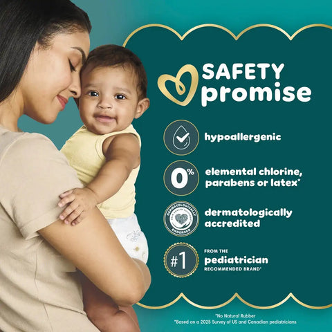 Pampers Swaddlers Sensitive Disposable Diapers - (Select Size and Count)