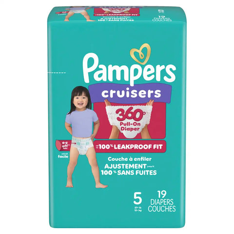 Pampers Cruisers 360 Diapers - (Select Size and Count)