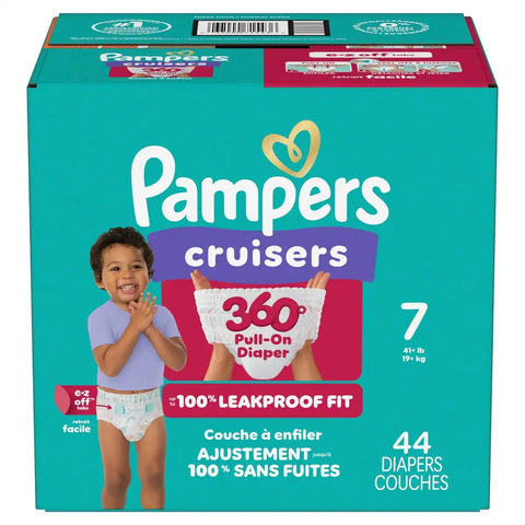 Pampers Cruisers 360 Diapers - (Select Size and Count)