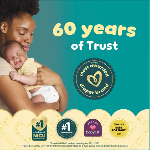 Pampers Swaddlers Sensitive Disposable Diapers - (Select Size and Count)