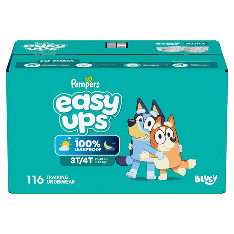 Pampers Easy Ups Bluey Training Underwear - (Select Size and Count)