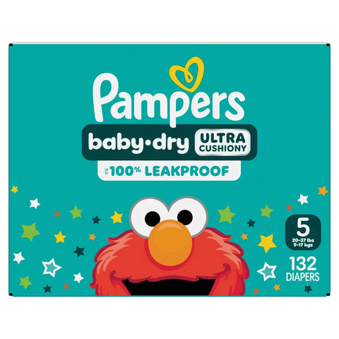 Pampers Baby Dry Diapers - (Select Size and Count)