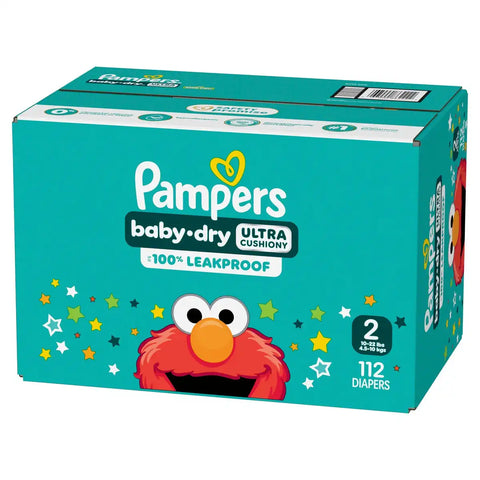 Pampers Baby Dry Diapers - (Select Size and Count)
