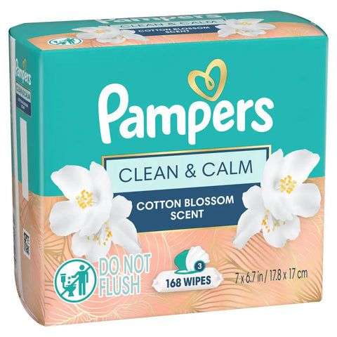 Pampers Clean & Calm Baby Wipes