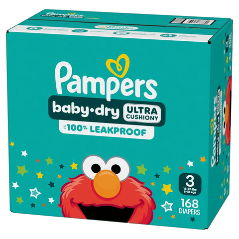 Pampers Baby Dry Diapers - (Select Size and Count)