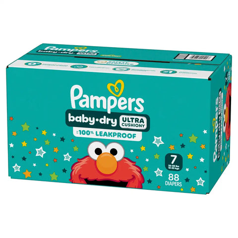 Pampers Baby Dry Diapers - (Select Size and Count)