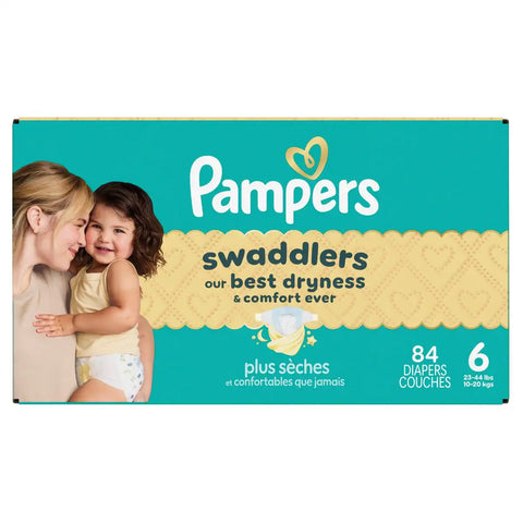 Pampers Swaddlers Sensitive Disposable Diapers - (Select Size and Count)