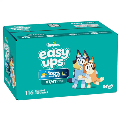 Pampers Easy Ups Bluey Training Underwear - (Select Size and Count)