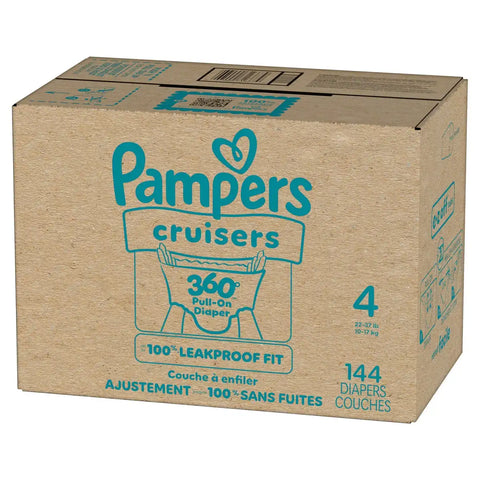 Pampers Cruisers 360 Diapers - (Select Size and Count)