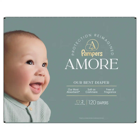 Amore by Pampers Luxury Diapers - (Select Size and Count)