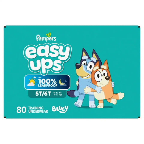 Pampers Easy Ups Bluey Training Underwear - (Select Size and Count)