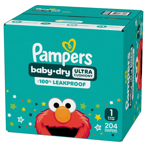 Pampers Baby Dry Diapers - (Select Size and Count)