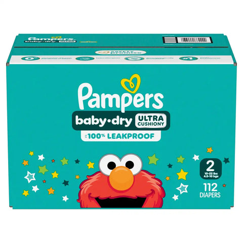 Pampers Baby Dry Diapers - (Select Size and Count)