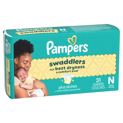 Pampers Swaddlers Sensitive Disposable Diapers - (Select Size and Count)