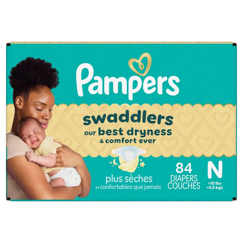 Pampers Swaddlers Sensitive Disposable Diapers - (Select Size and Count)