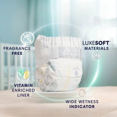 Pampers Pure Protection Diapers - (Select Size and Count)