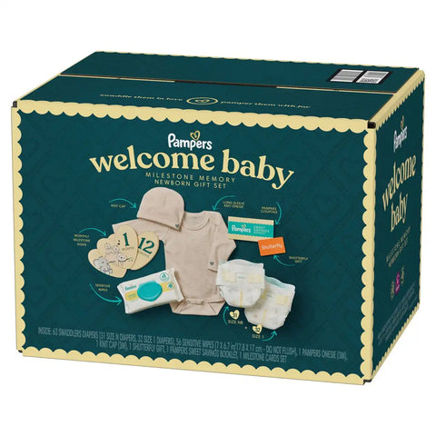 Pampers Swaddlers Gift Pack Disposable Diapers - Size 0-6 - 8pk