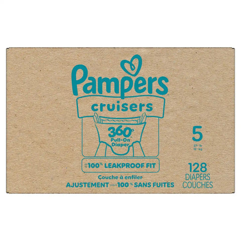 Pampers Cruisers 360 Diapers - (Select Size and Count)