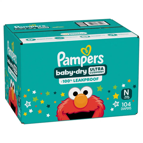 Pampers Baby Dry Diapers - (Select Size and Count)