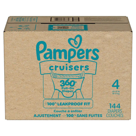 Pampers Cruisers 360 Diapers - (Select Size and Count)