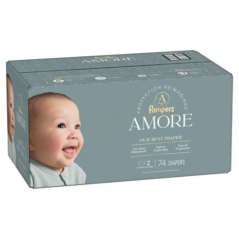Amore by Pampers Luxury Diapers - (Select Size and Count)
