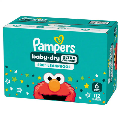 Pampers Baby Dry Diapers - (Select Size and Count)