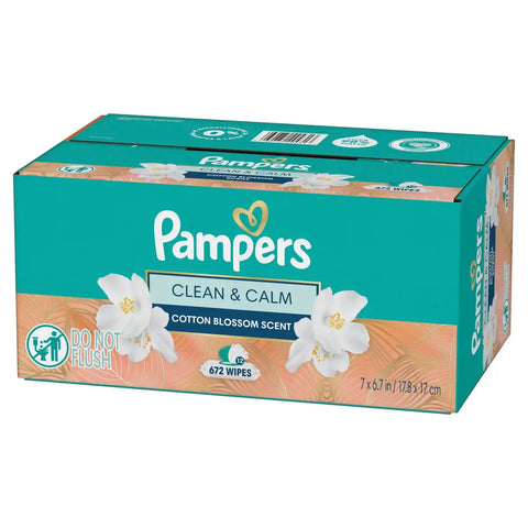 Pampers Clean & Calm Baby Wipes