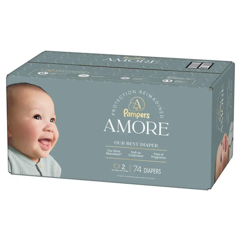 Amore by Pampers Luxury Diapers - (Select Size and Count)