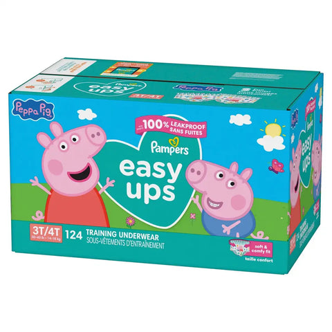 Easy Ups Girls' Disposable Training Underwear - (Select Size and Count)