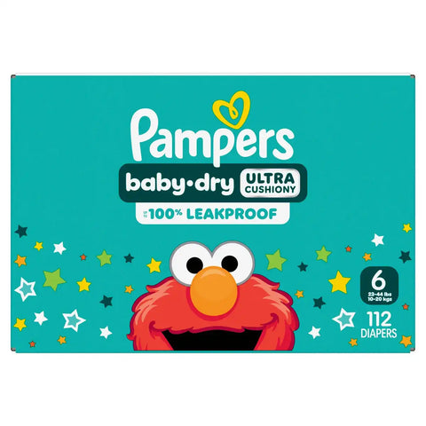Pampers Baby Dry Diapers - (Select Size and Count)