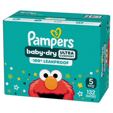 Pampers Baby Dry Diapers - (Select Size and Count)