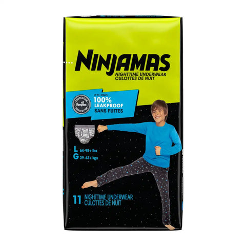 Pampers Ninjamas Nighttime Boys' Underwear - (Select Size and Count)