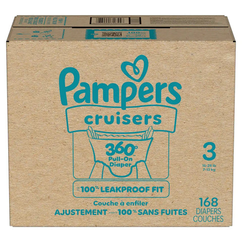 Pampers Cruisers 360 Diapers - (Select Size and Count)
