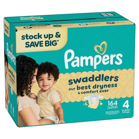 Pampers Swaddlers Sensitive Disposable Diapers - (Select Size and Count)
