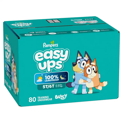 Pampers Easy Ups Bluey Training Underwear - (Select Size and Count)