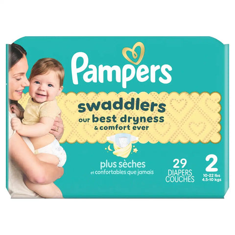 Pampers Swaddlers Sensitive Disposable Diapers - (Select Size and Count)